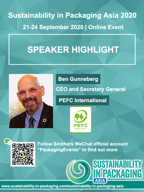 ‘Sustainability in Packaging Asia’ 2020 starts today join us! PEFC